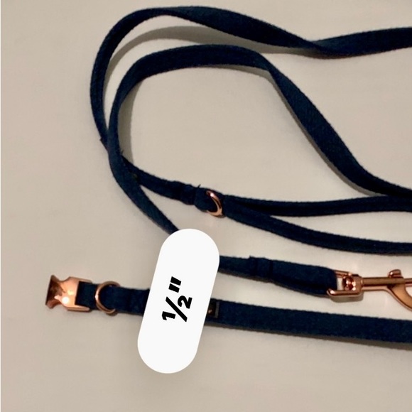 🐾 ARING PET Velvet Dog Collar and Leash Set, Soft Dog Collar and Leash🐾#ARIN - Picture 7 of 14